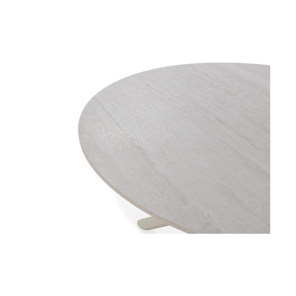 Tavolo da pranzo rotondo con piano in ceramica ø 119,5 cm Talia – Marckeric-image-3