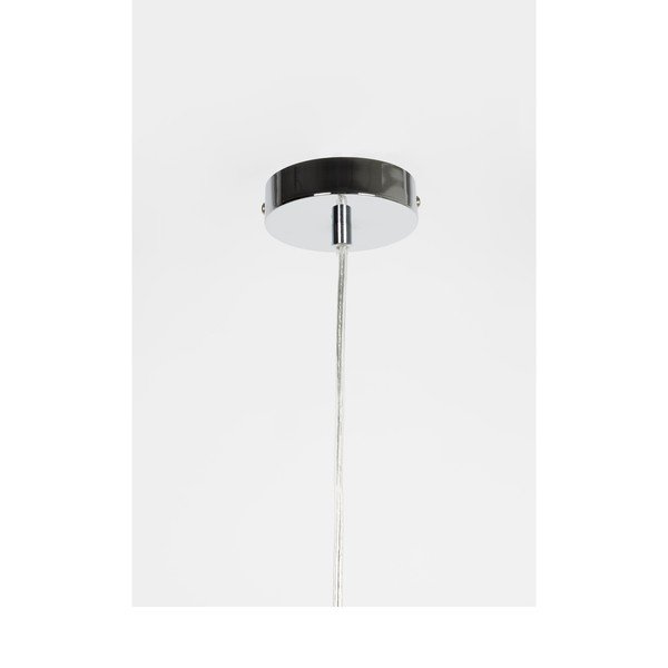 Lampada a sospensione verde con paralume in vetro ø 20 cm Anshin - White Label-image-1