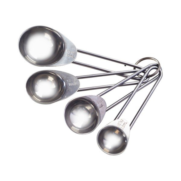 Sada 4 nerezových odměrek Mason Cash Spoons