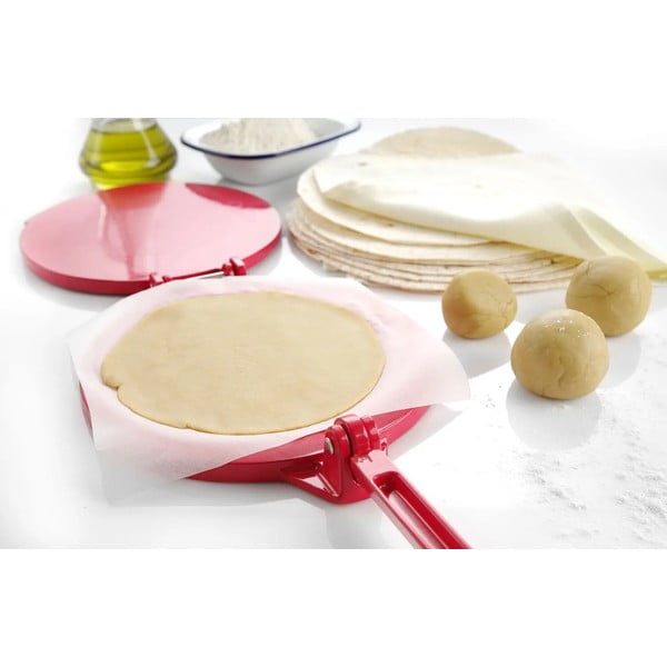 Pressa per tortilla rossa - Hendi-image-1