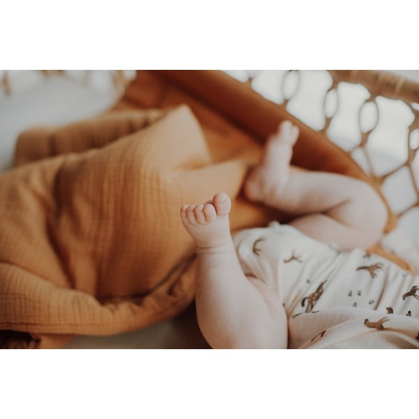 Set per culla marrone cognac - Malomi Kids-image-1