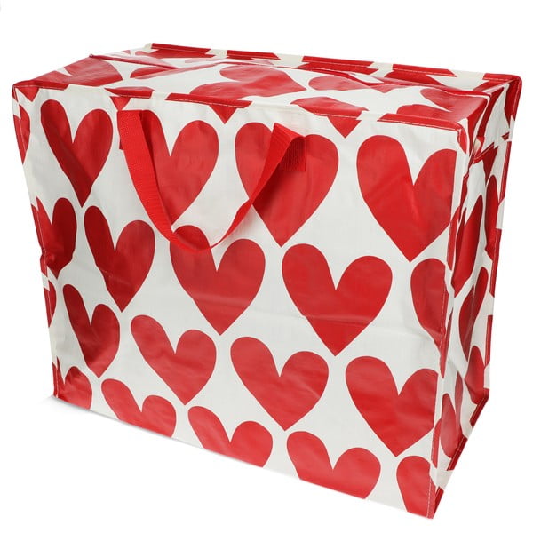 Scatola per abiti in plastica riciclata 58x28x48 cm Hearts - Rex London-image-2