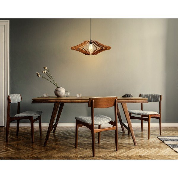 Lampadario di colore naturale ø 47 cm – Opviq lights-image-2