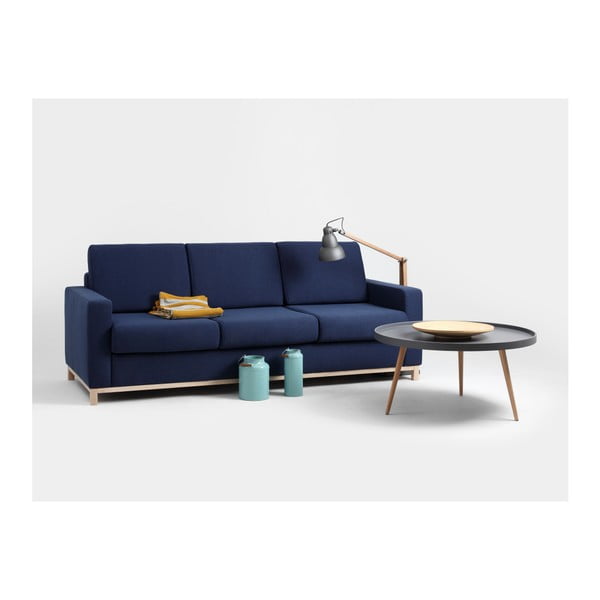 Divano letto blu Custom Form Scandic a tre posti - CustomForm-image-4