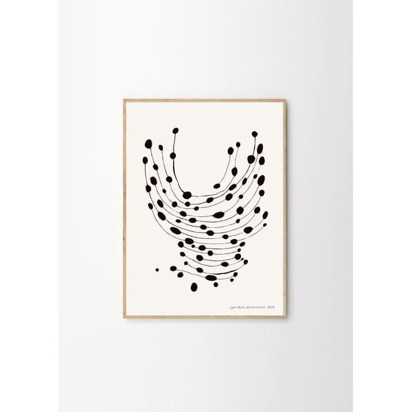 Poster 30x40 cm Dancing Dots – Leise Dich Abrahamsen – The Poster Club-image-3
