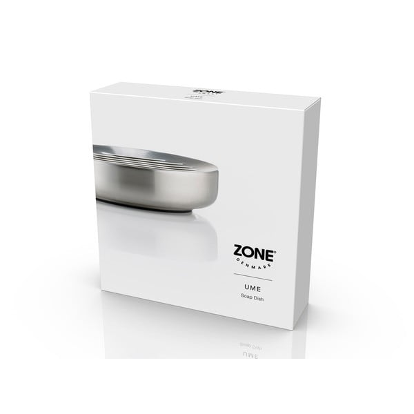 Portasaponetta color argento opaco in acciaio inox Ume – Zone-image-4