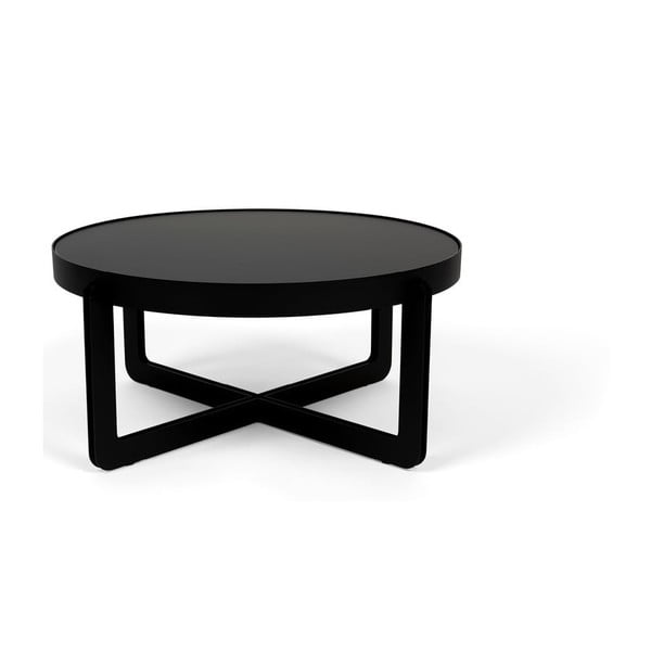Tavolino da salotto rotondo nero Centre – Zuiver