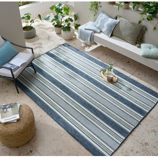 Tappeto da interno e esterno color foglia di tè 120x170 cm Roma Stripe – Flair Rugs