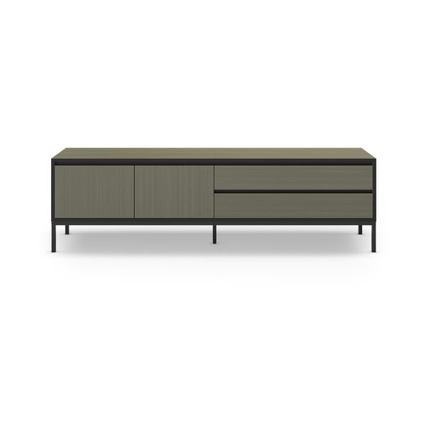 Tavolo TV verde scuro 180x55 cm Lorenza - Marckeric