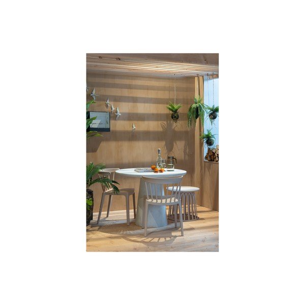 Tavolino da giardino beige , ø 50 cm Boy - WOOOD-image-3