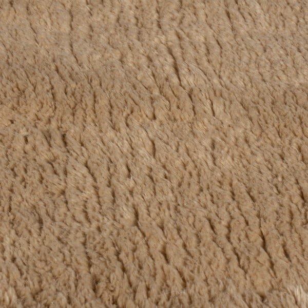 Tappeto in pelliccia sintetica marrone 160x230 cm Faroe Wool Look Fur - Flair Rugs-image-3