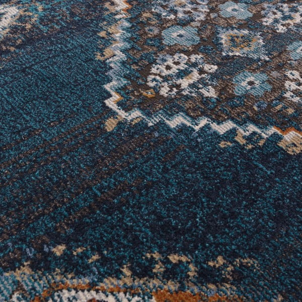 Tappeto blu 170x120 cm Zola - Asiatic Carpets-image-2