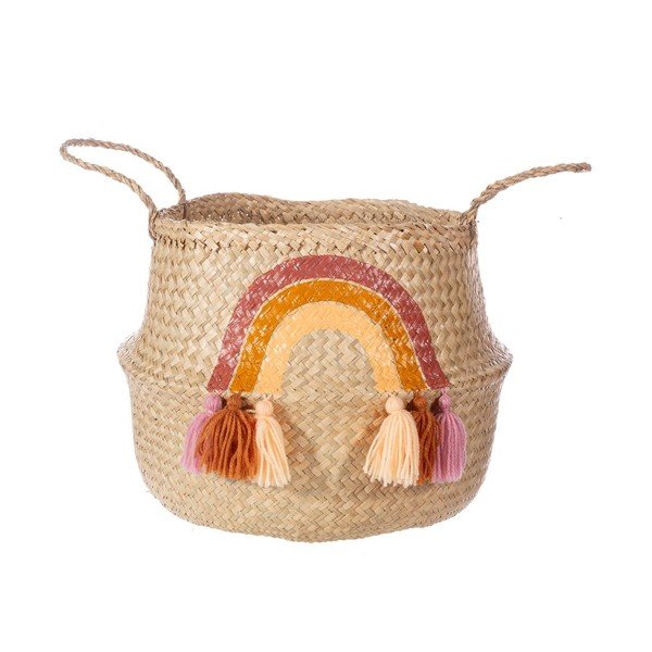 Cestino in seagrass , ø 40 cm Earth Rainbow - Sass & Belle