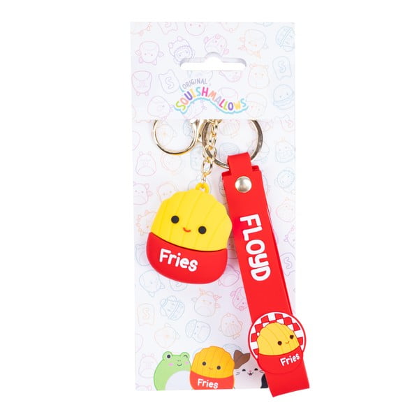 Portachiavi rosso Fizz Floyd – SQUISHMALLOWS-image-2