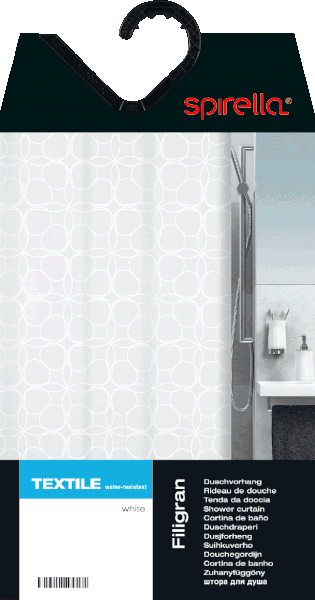 Tenda per doccia 120x200 cm Filigran – Spirella-image-1