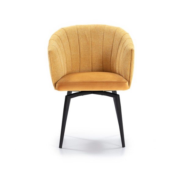 Poltrona gialla Carina Swivel - Marckeric-image-2