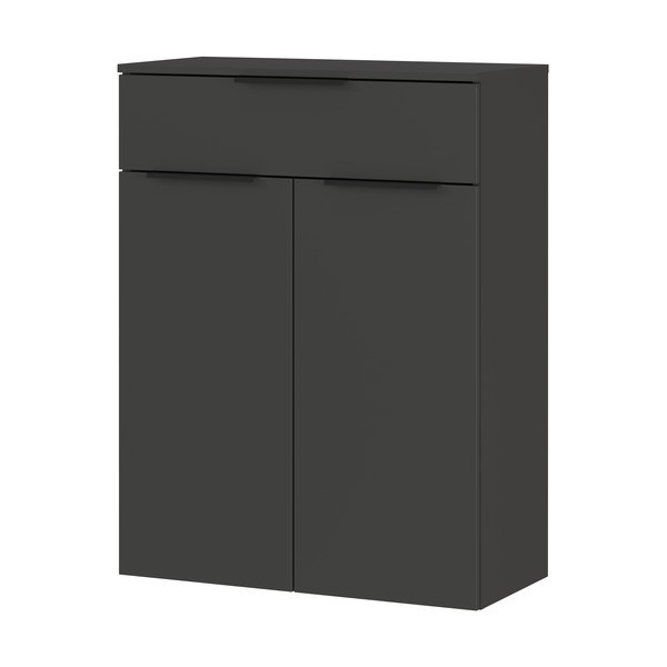 Mobile bagno alto sospeso antracite 71x95 cm Crandon - Germania-image-2