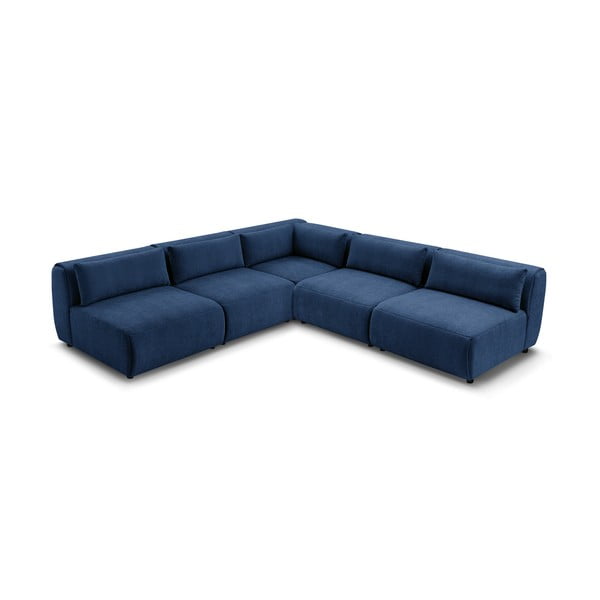 Divano angolare blu scuro (variabile) Jeanne - Bobochic Paris-image-3