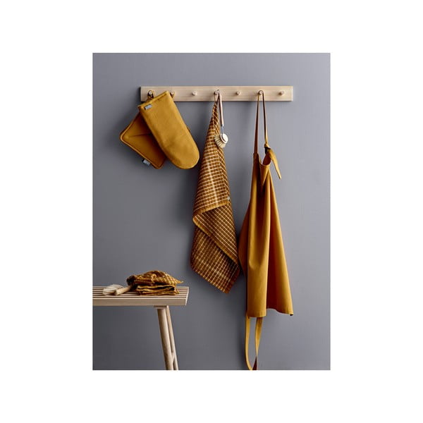 Grembiule da cucina in cotone giallo - Södahl-image-1