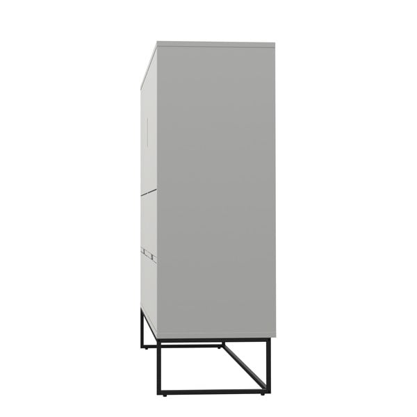 Cassettiera bianca con 4 cassetti Lipp - Tenzo-image-4