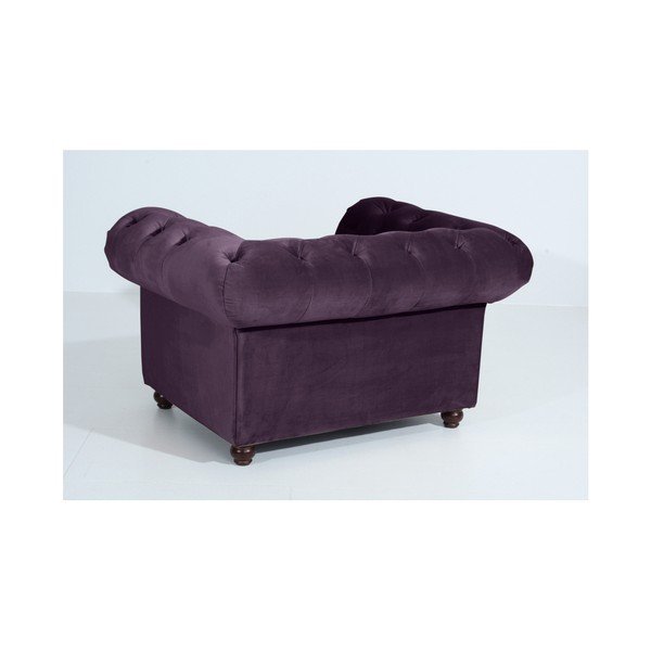 Poltrona viola Orleans Velvet - Max Winzer-image-3