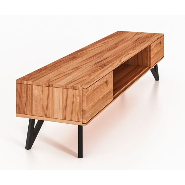 Tavolo TV in legno di faggio 182x42 cm Golo - The Beds-image-3