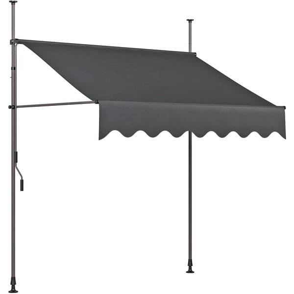 Tenda nera 120x300 cm - Garden Pleasure