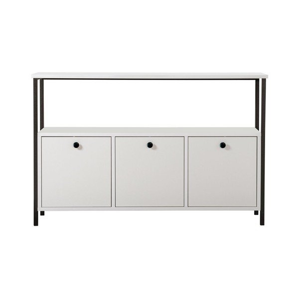 Tavolo consolle bianco opaco 29,5x120 cm Solace – Kalune Design