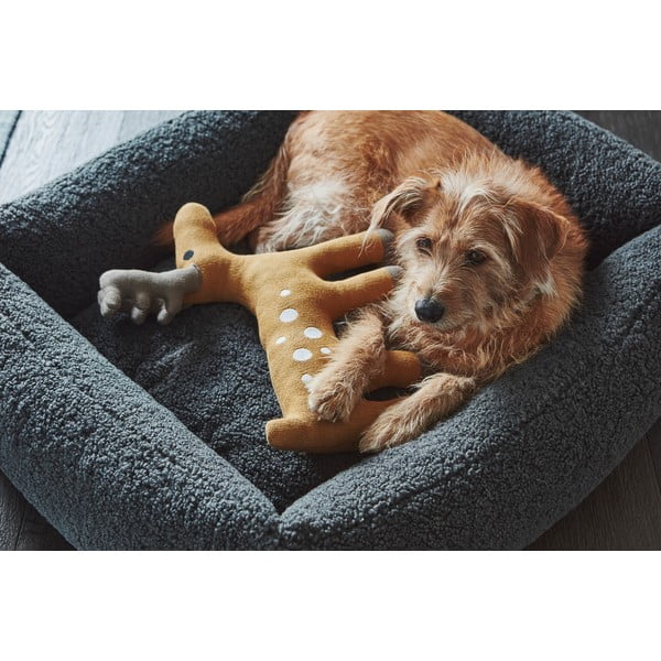 Cuccia per cani grigio scuro in bouclé 71x91 cm Senso Graphite M - MiaCara-image-1