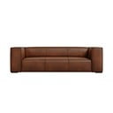 Divano in pelle marrone cognac 227 cm Madame - Windsor & Co Sofas