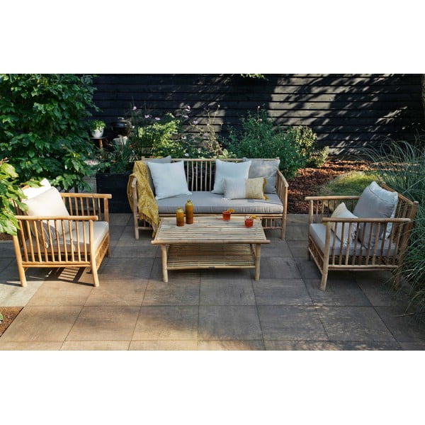 Tavolo da giardino in bambù - Exotan-image-1