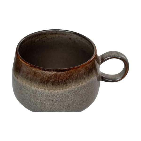 Set di 4 tazze in gres grigio da 500 ml Selma - House Nordic-image-4