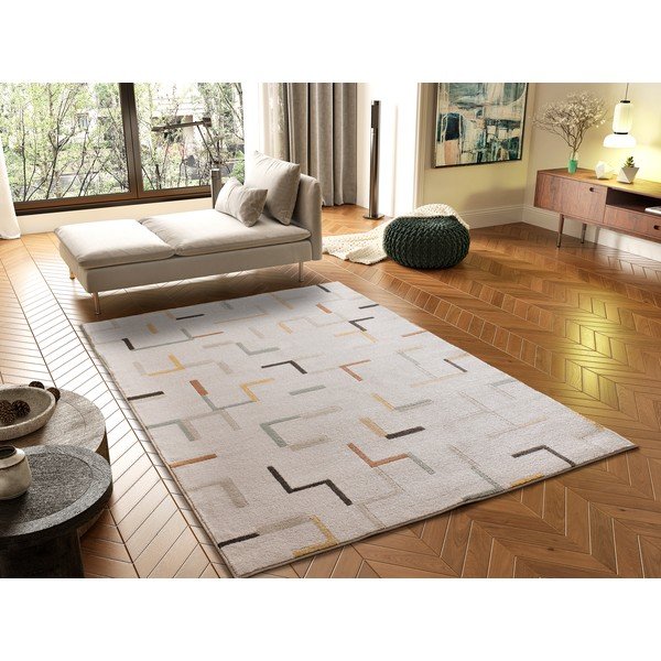 Tappeto crema 160x230 cm Domus - Universal-image-1