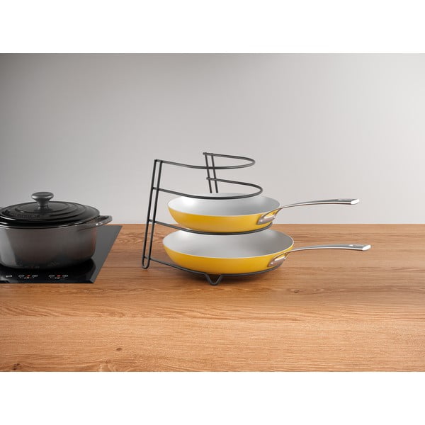 Portapentole nero Lava Canyon - Metaltex-image-1