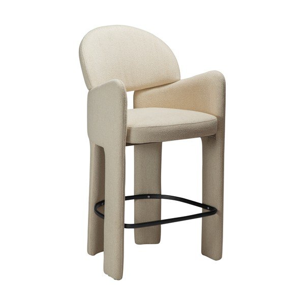 Sgabello da bar beige (altezza della seduta 68,5 cm) Aole – DAN-FORM Denmark