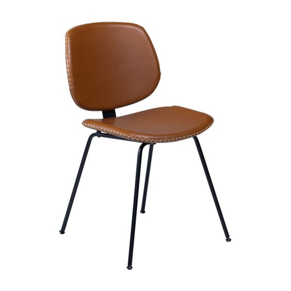 Hnědá jídelní židle DAN–FORM Prime