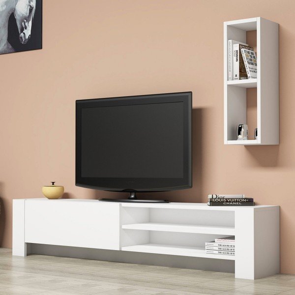 Bílý TV stolek Naz-image-4
