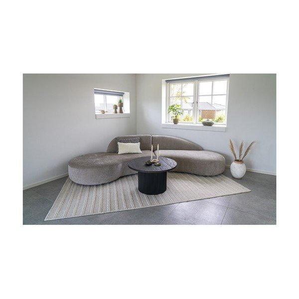 Tavolino rotondo marrone scuro effetto pioppo ø 80 cm Boavista - House Nordic-image-3