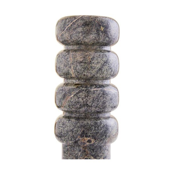 Vaso verde in marmo (altezza totale 25 cm) Fazio – Premier Housewares-image-4