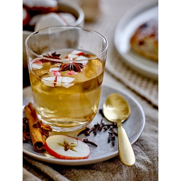 Piatto da dessert Pixie in gres crema, ø 16 cm Taupe - Bloomingville-image-1