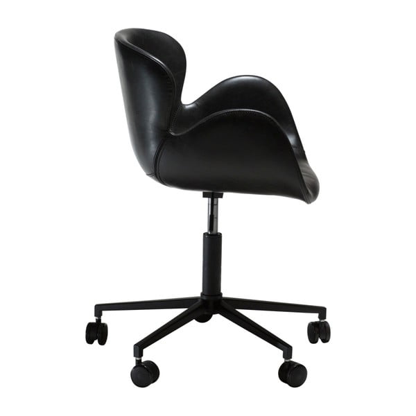 Sedia da ufficio nera Gaia - DAN-FORM Denmark-image-2