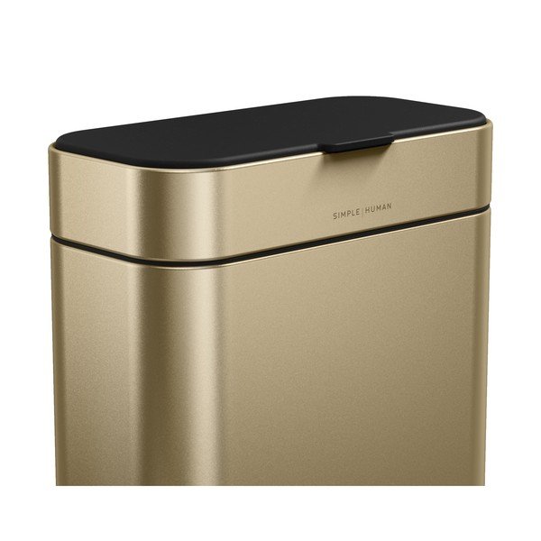 Bidone per l'umido oro opaco 4 l – simplehuman-image-1
