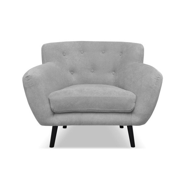 Poltrona grigio chiaro Cosmopolitan design Hampstead - Cosmopolitan Design