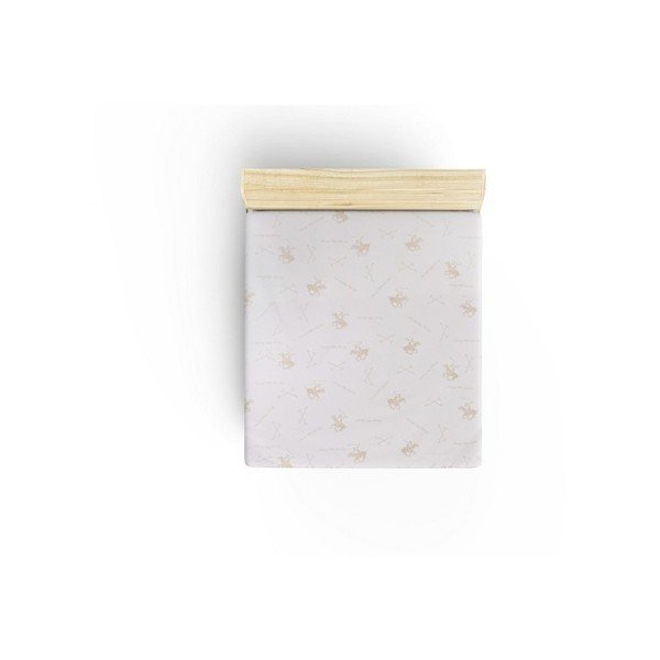 Lenzuolo di cotone Polo Beige, 180 x 240 cm - Beverly Hills Polo Club-image-1