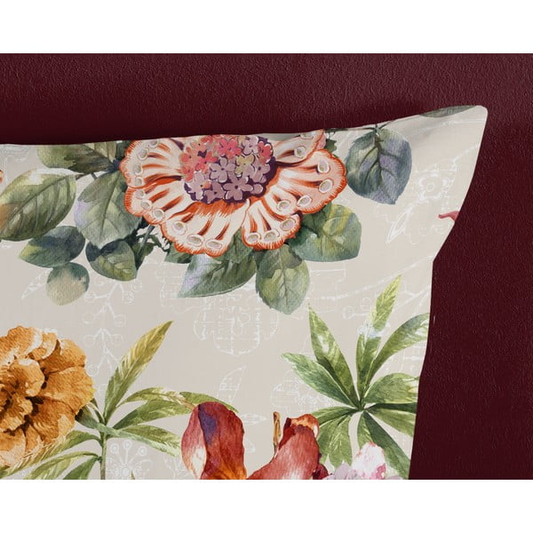 Biancheria in cotone beige per letto singolo 140x200 cm - Good Morning-image-3