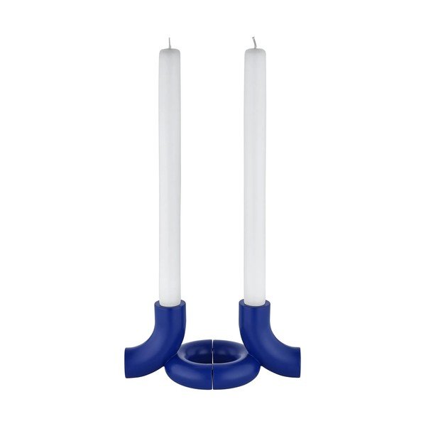 Portacandele in set in poliresina 2 pz Doodle – Blomus