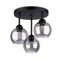 Lampada da soffitto nera ø 15 cm Grande - Sollux