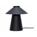 Lampada da tavolo in metallo nero Chipper - Hübsch
