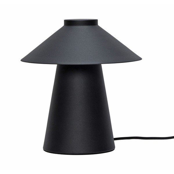 Lampada da tavolo in metallo nero Chipper - Hübsch