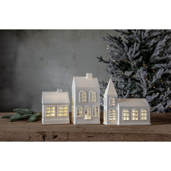 Decorazione luminosa bianca con motivo natalizio Winter - Star Trading-image-3